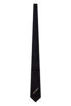 LOGO-JACQUARD SILK TIE Gucci