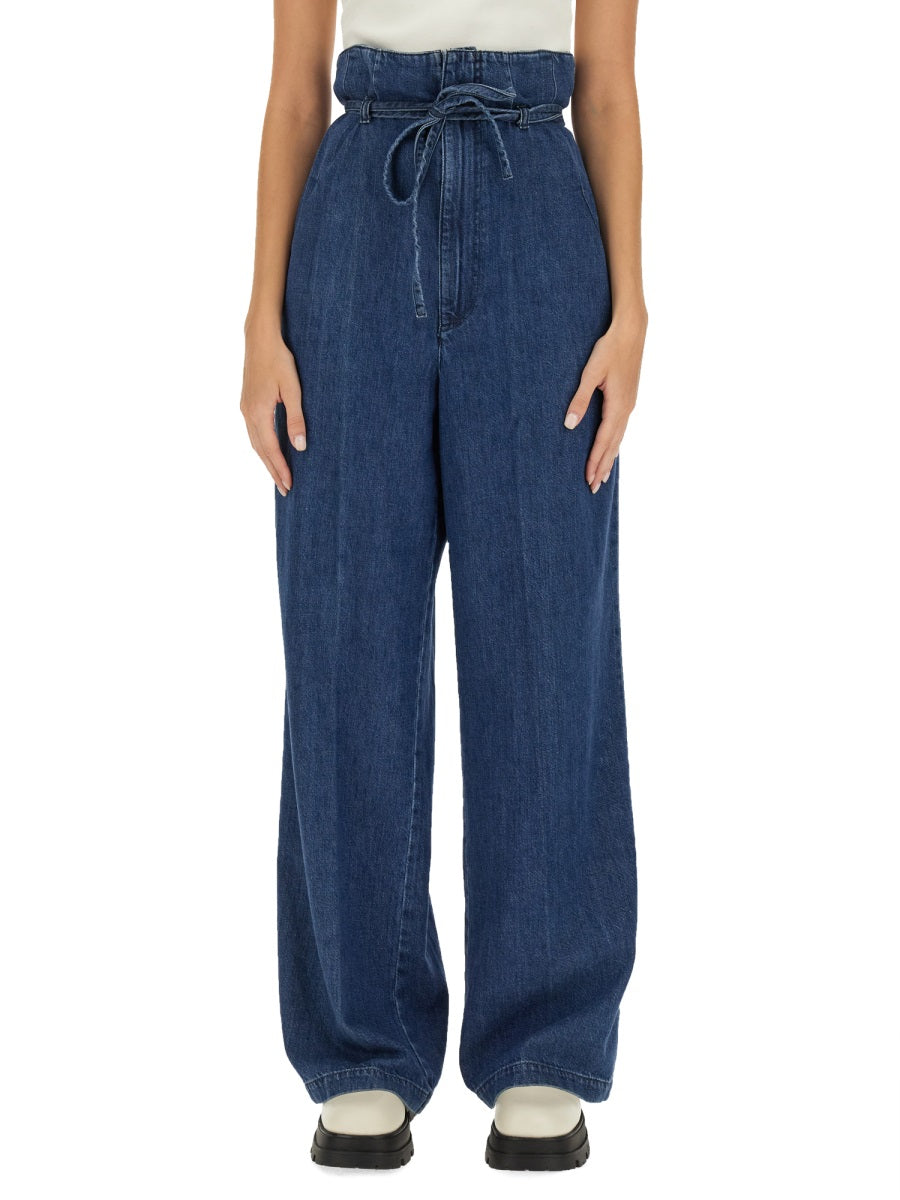 PALAZZO PANTS Boyish DENIM 30