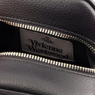 BLACK SYNTHETIC LEATHER SMALL YASMINE HANDBAG Vivienne Westwood