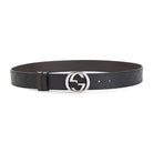 REVERSIBLE BELT IN GG SUPREME Gucci BLACK 85
