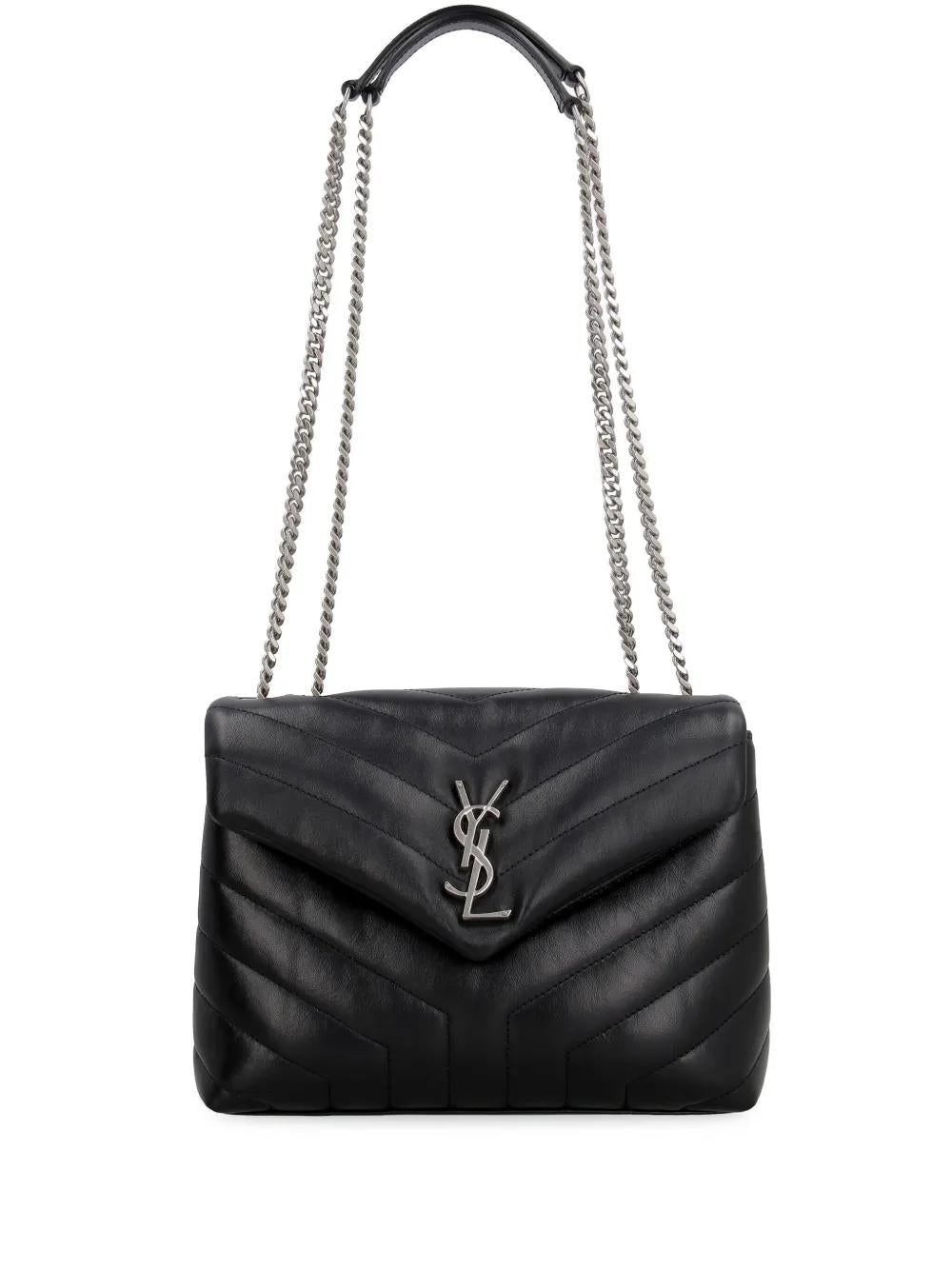 BORSA LOULOU SMALL Saint Laurent BLACK UNI