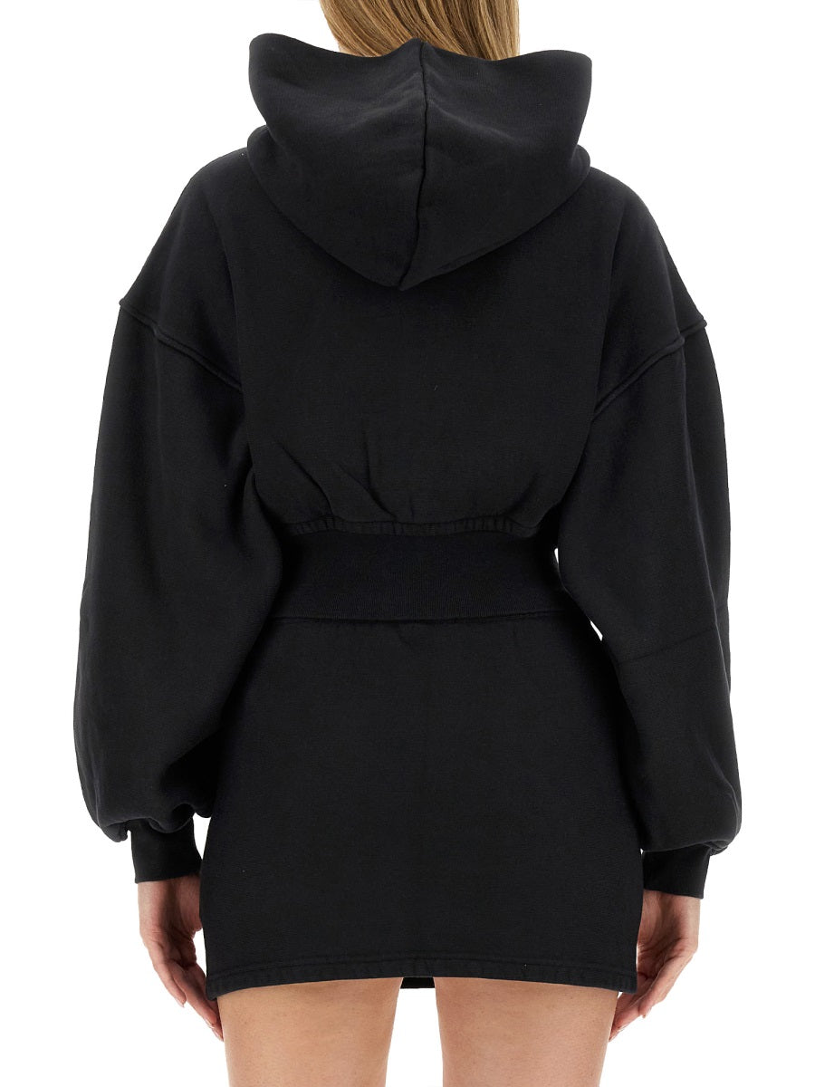 SLATE COTTON SWEATSHIRT T by Alexander Wang