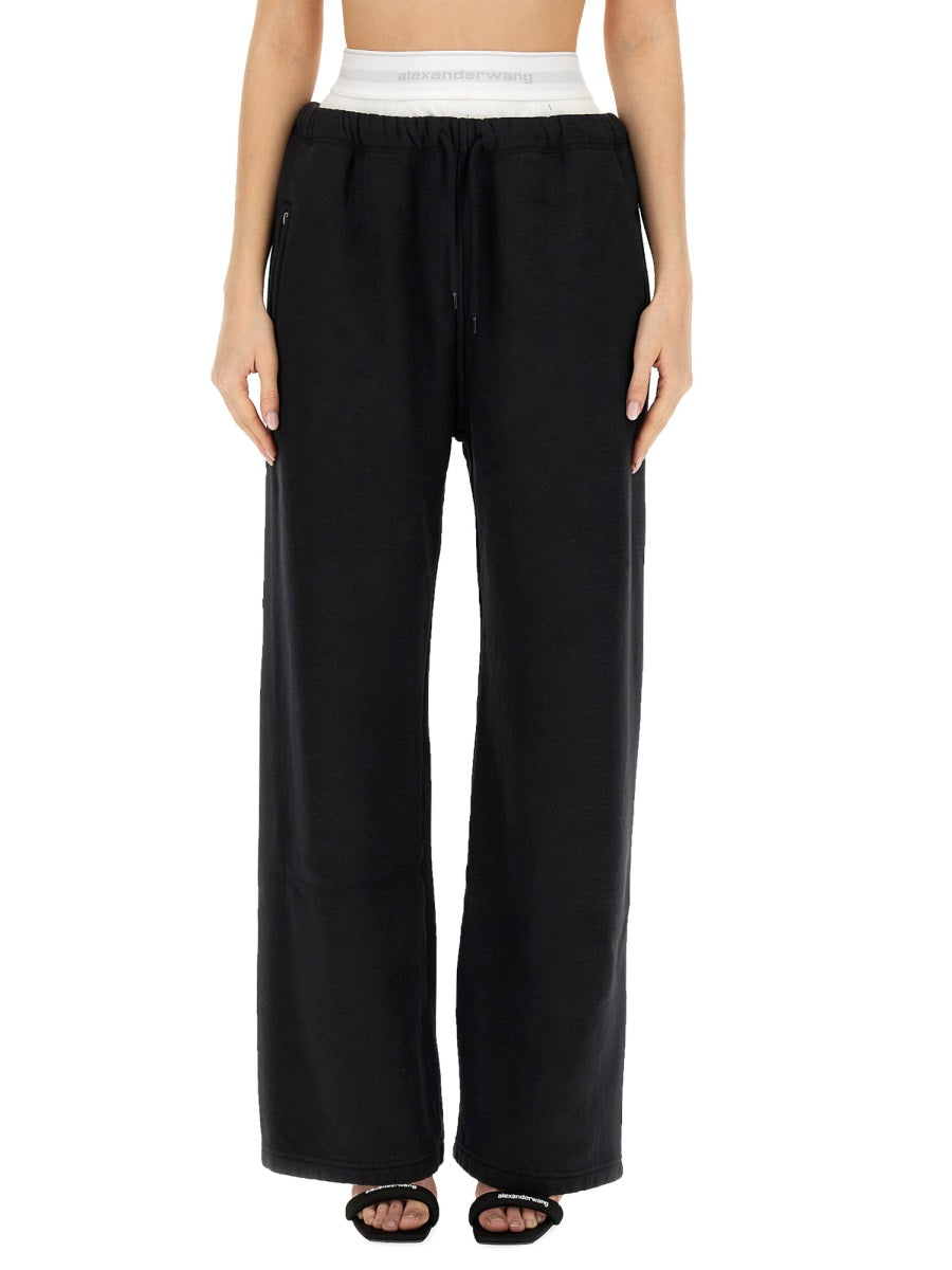 BRIEF-WAISTBAND SWEATPANTS T by Alexander Wang