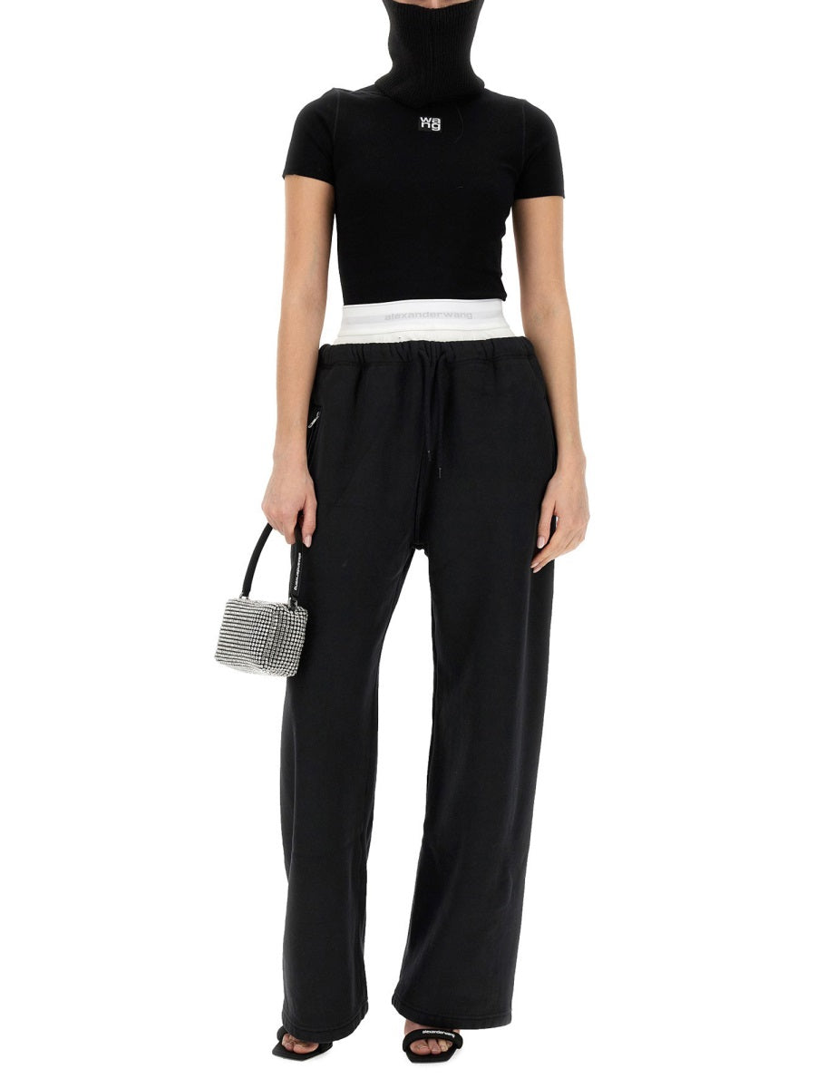 BRIEF-WAISTBAND SWEATPANTS T by Alexander Wang