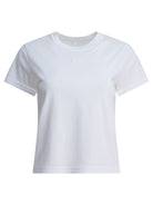 ESSENTIAL JSY SHRUNKEN TEE W/PUFF LOGO Alexander wang WHITE S