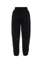 BLACK COTTON JOGGERS T by Alexander Wang