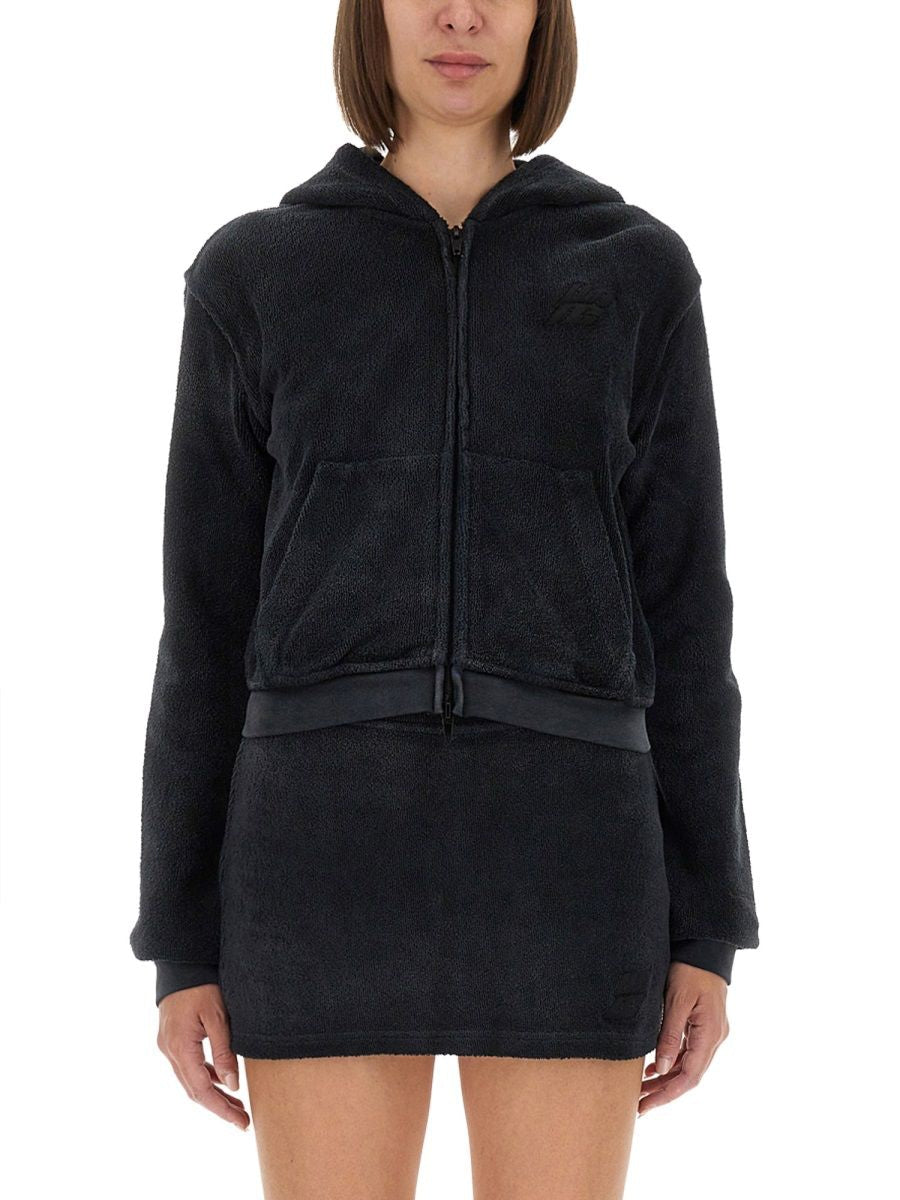BLACK COTTON SWEATSHIRTS Alexander wang BLACK XS