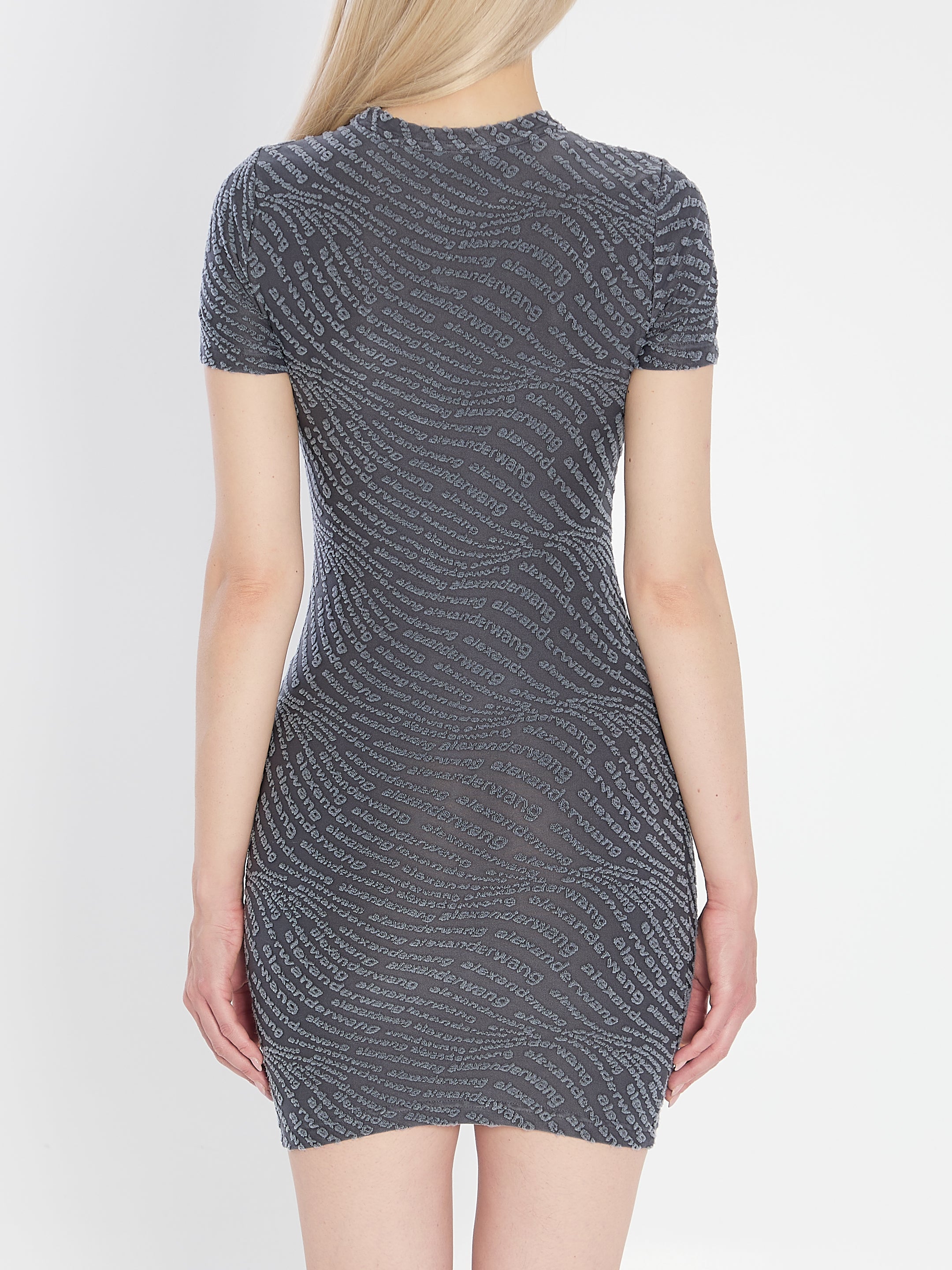 MINI DRESS IN GRAPHITE Alexander wang