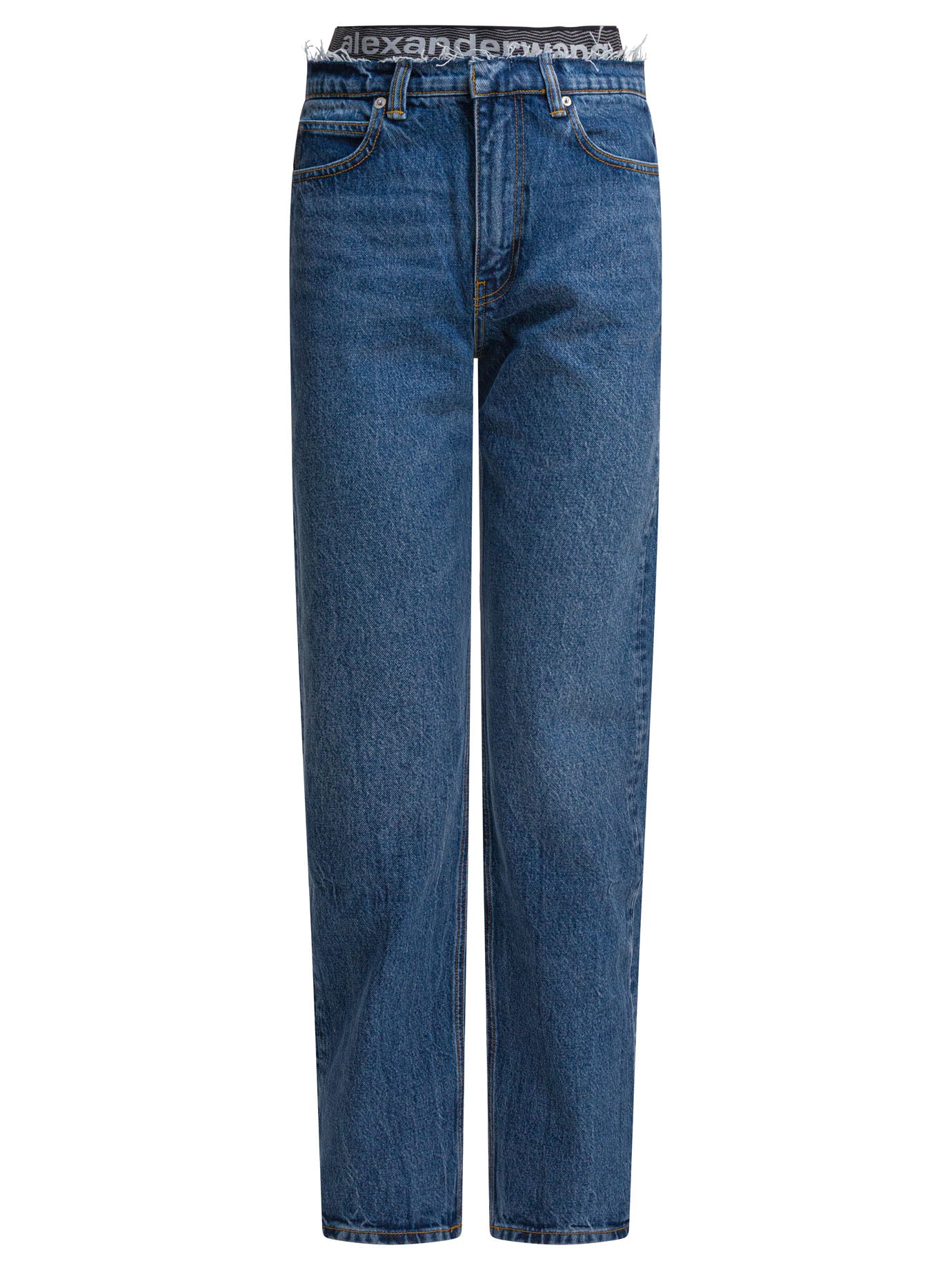 PRE-STYLED EZ JEAN W/ SPORTY UNDIE Alexander wang BLUE 24