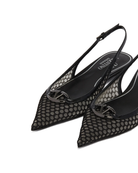 BLACK CALF LEATHER HEELED SHOES Valentino Garavani