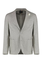SINGLE-BREASTED TWO-BUTTON JACKET BOSS Beige 52
