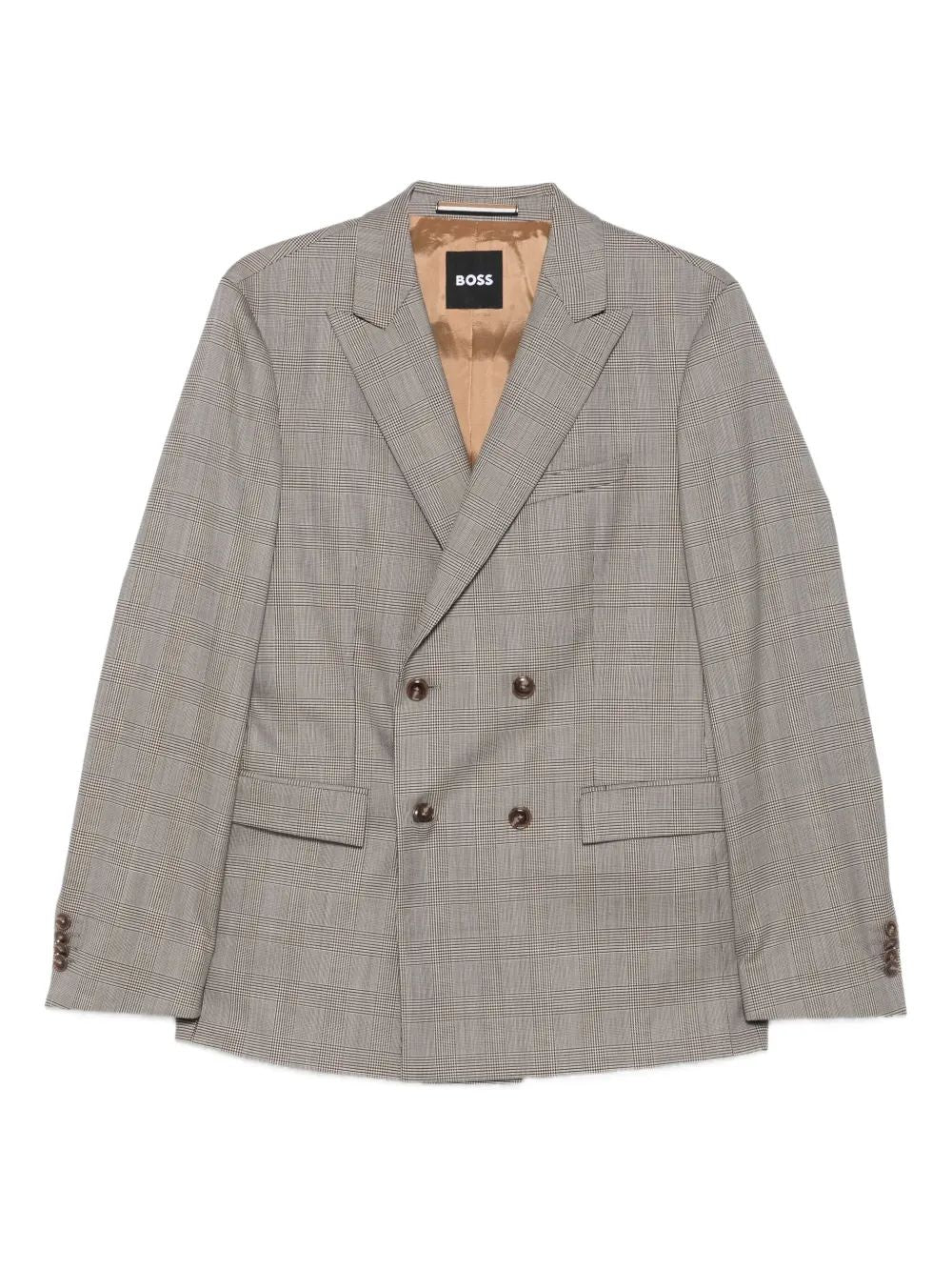 WOOL SUIT HUGO BOSS 260 38