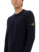 WOOL-BLEND CREW-NECK SWEATER Stone Island