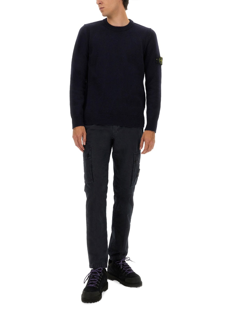 WOOL-BLEND CREW-NECK SWEATER Stone Island