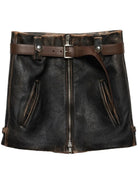 CAPI IN PELLE Prada NERO 38