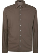 POLO CAMICIA M.L. JRS VOILE CREPE Herno TAUPE 46