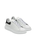 OVERSIZED LACE-UP LEATHER SNEAKERS Alexander McQueen WHITE 42