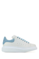 OVERSIZED SNEAKERS IN WHITE/POWDER BLUE Alexander McQueen WHITE 36