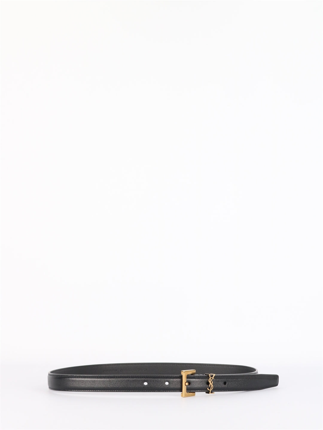 CASSANDRE THIN BELT Saint Laurent BLACK 70