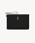 BORSA PER TABLET CASSANDRE Saint Laurent BLACK UNI