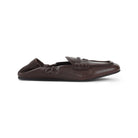RUCHES LEATHER LOAFERS Miu Miu brown 38