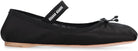 SATIN BALLET FLATS Miu Miu