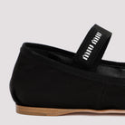 SATIN BALLET FLATS Miu Miu