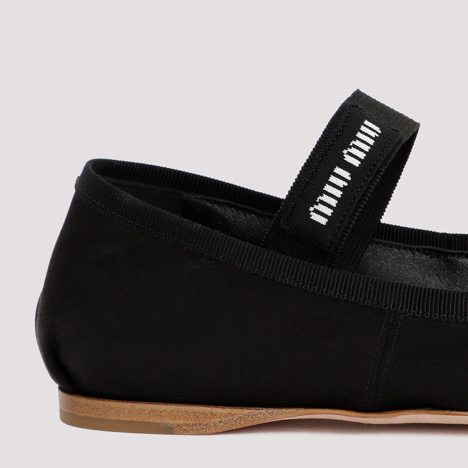 SATIN BALLET FLATS Miu Miu