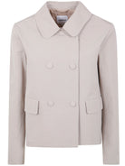 "ARANCIATA" DOUBLE BREASTED JACKET Aspesi NUDE & NEUTRALS S