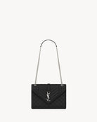 BORSA ENVELOPE MEDIUM IN PELLE Saint Laurent BLACK UNI
