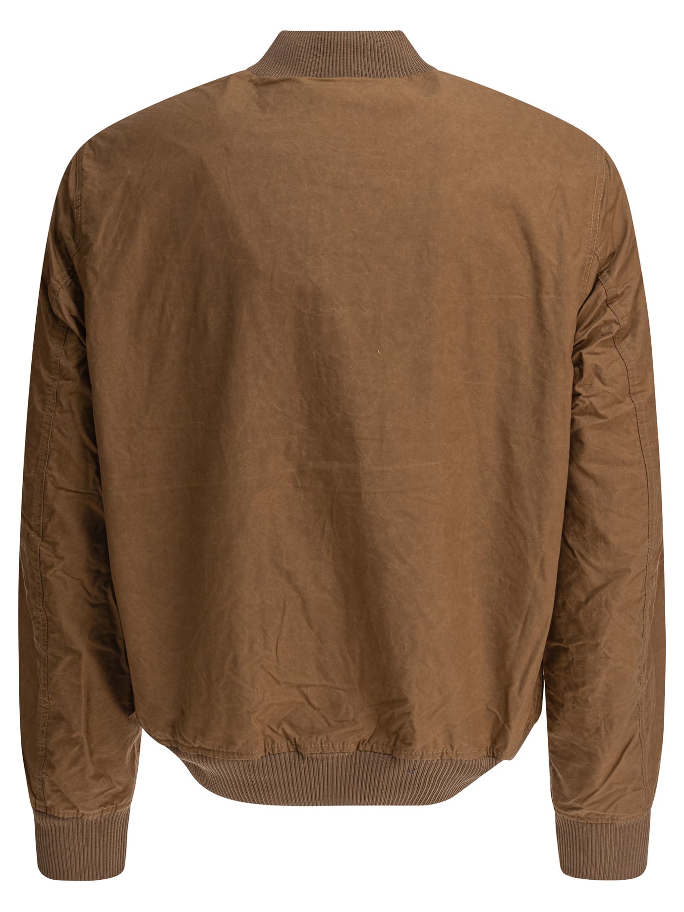 BROWN COTTON JACKET MANIFATTURA CECCARELLI