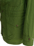 GREEN COTTON JACKET MANIFATTURA CECCARELLI