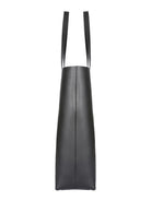 Black calf leather Bold shoulder bag by Saint Laurent, detail view