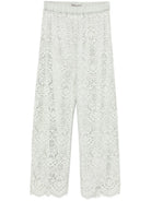 WHITE VISCOSA CLOTHING TROUSERS D.EXTERIOR WHITE 46