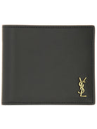 PORTAFOGLIO TINY CASSANDRE EAST/WEST Saint Laurent BLACK UNI