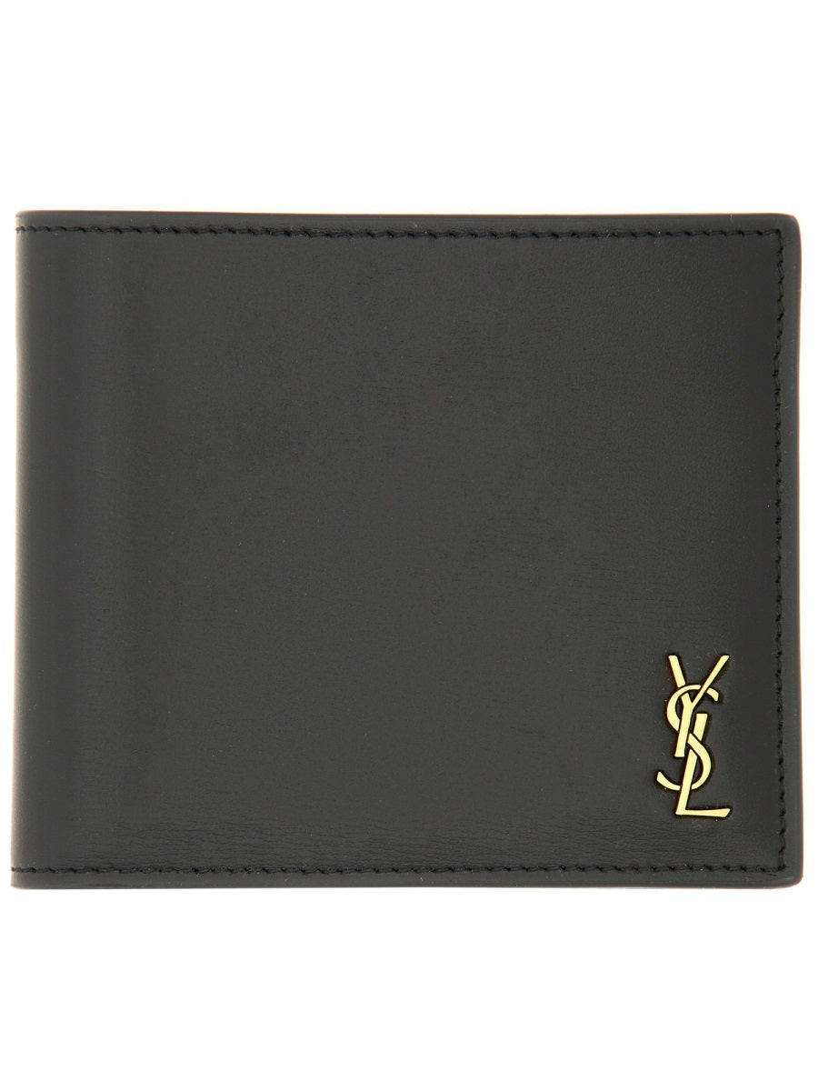 PORTAFOGLIO TINY CASSANDRE EAST/WEST Saint Laurent BLACK UNI