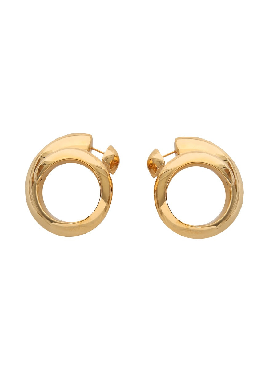SPIRAL EARRINGS Bottega Veneta GOLD UNI