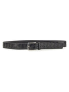 CINTURA IN PELLE Bottega Veneta BLACK 110