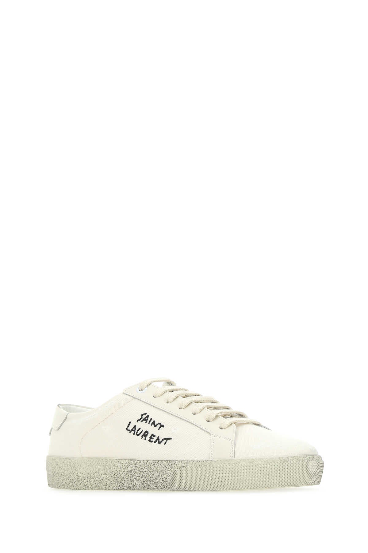 IVORY CANVAS SL/06 SNEAKERS Saint Laurent
