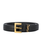 CASSANDRE THIN BELT Saint Laurent BLACK 95