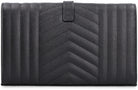 MONOGRAM LEATHER WALLET ON CHAIN Saint Laurent