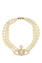 IVORY PEARLS CHOKER Vivienne Westwood WHITE TU