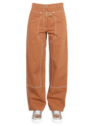 PANTS WITH BUCKLE Stella McCartney BROWN 42