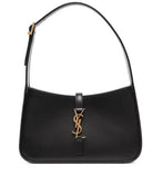 LE 5 À 7 LEATHER SHOULDER BAG Saint Laurent black TU