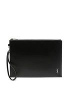 PORTA TABLET MONOGRAM Saint Laurent BLACK UNI