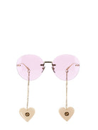ROUND FRAME SUNGLASSES Gucci