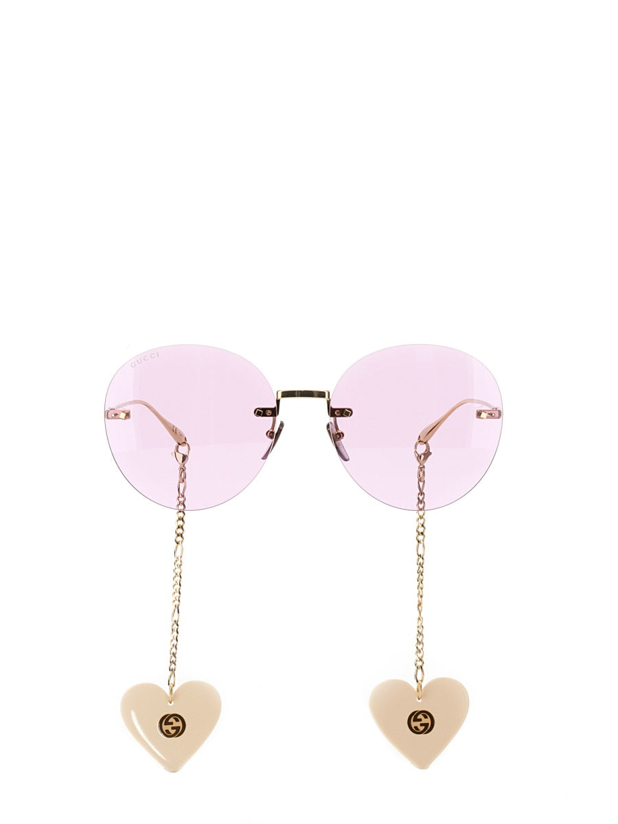ROUND FRAME SUNGLASSES Gucci