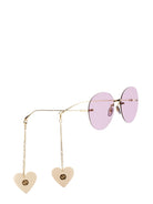 ROUND FRAME SUNGLASSES Gucci