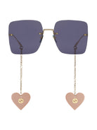 OVERSIZED SQUARE SUNGLASSES Gucci