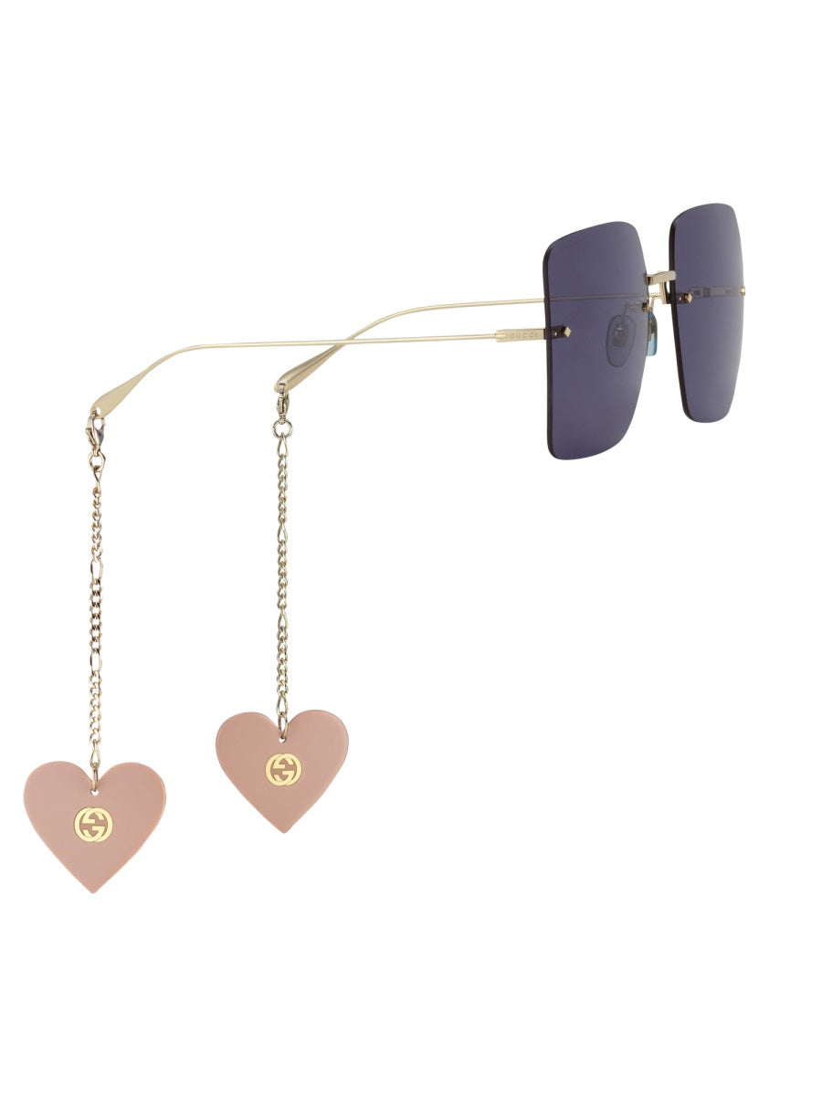 OVERSIZED SQUARE SUNGLASSES Gucci